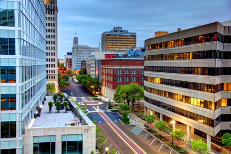 downtown Jackson Mississippi