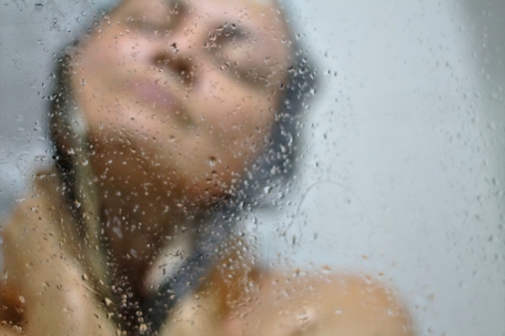Woman In Shower