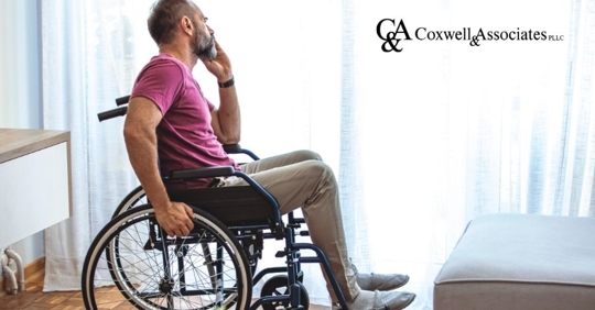 man on wheelchair