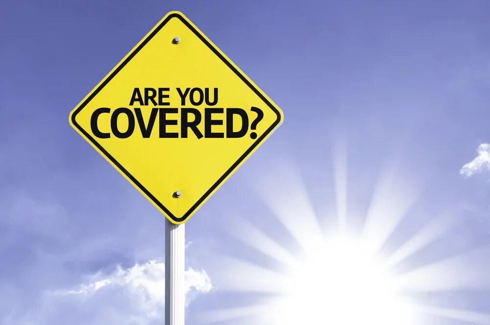 Are you covered sign