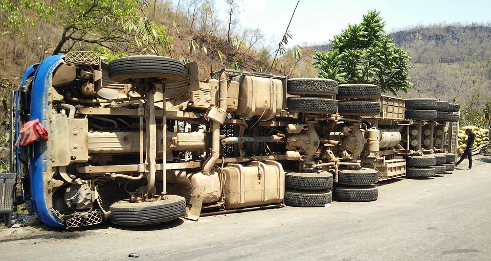 Rollover accident