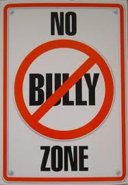 No Bully Zone Sign