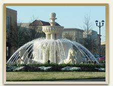 water fountain in Ridgeland